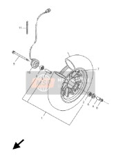 Roue avant